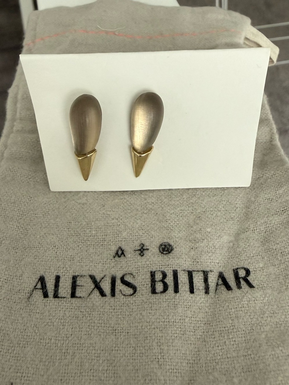 Alexis Bittar stud earrings